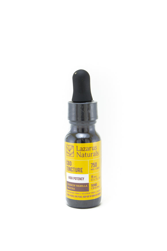 French Vanilla Mocha High Potency Tincture - Coastal Chronic