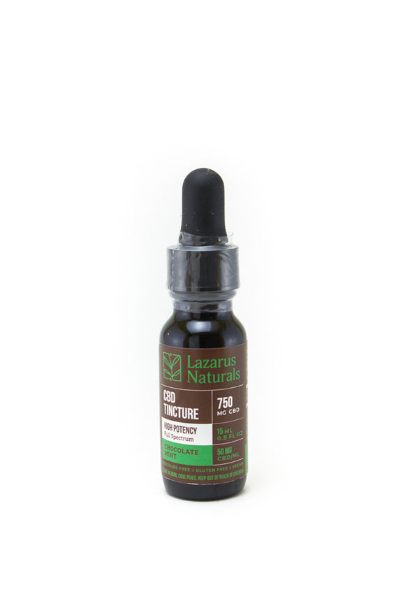 Chocolate Mint High Potency Tincture - Coastal Chronic