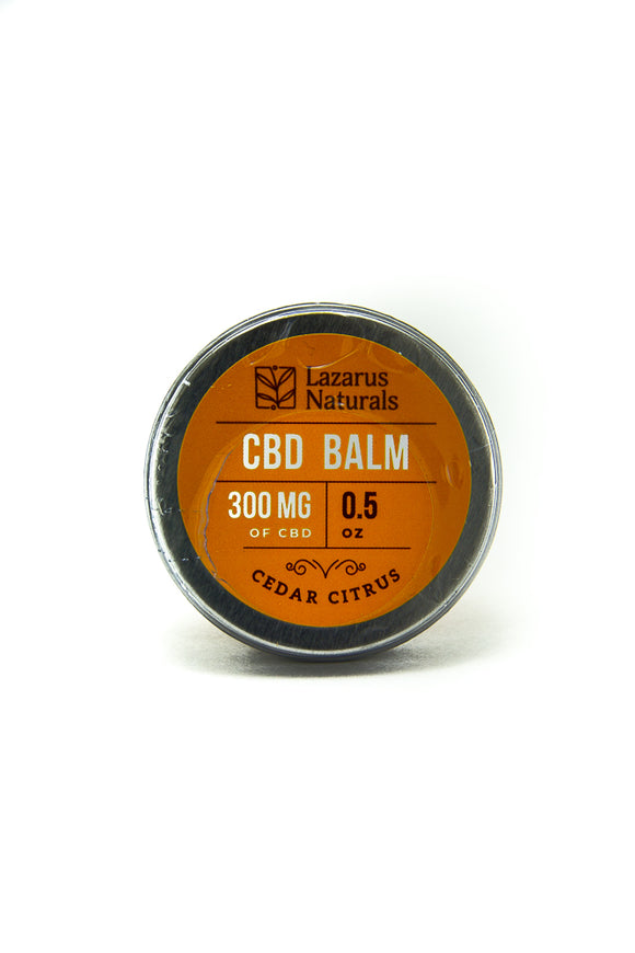 Cedar Citrus CBD Balm - Coastal Chronic